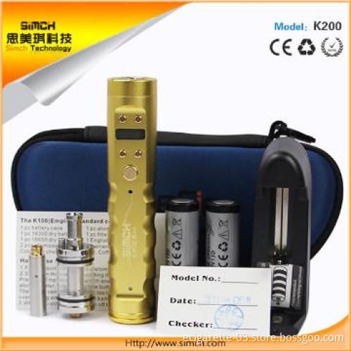 2013 best sell e cigarette with variable voltage K200